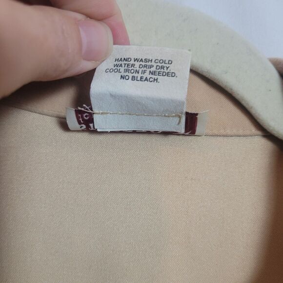 Miller Stockman Vintage Western Blazer Women's Medium M Tan Cowgirl Ranch USA - Picture 11 of 13